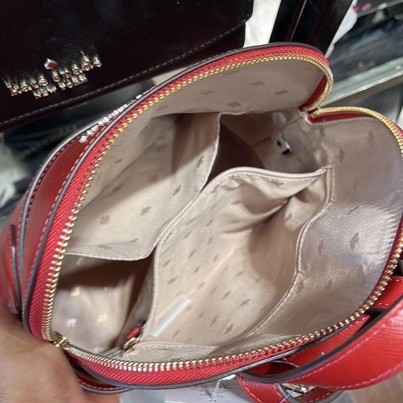 Kate Spade Staci Dome Backpack 
Red Currant - Picture 6 of 16